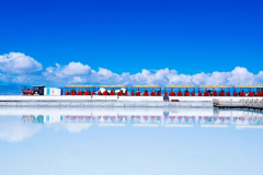 守护天空之镜纯净之源，茶卡湖盐“盐值游礼”活动火热进行中
